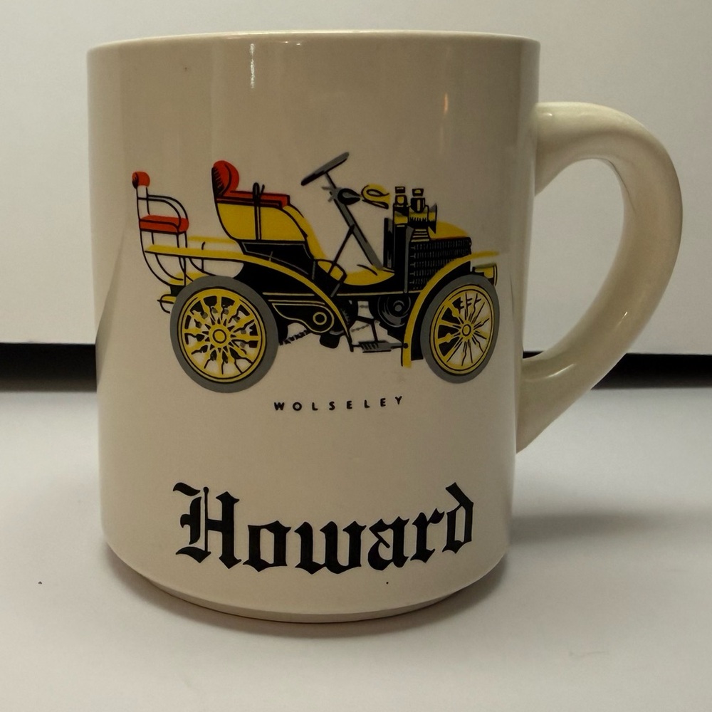 Wolseley Vintage Mug | Name of Howard